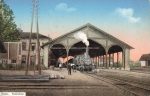 Sisak &#8211; Bahnhof &#8211; um 1915