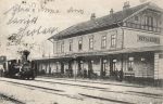 Nowy Zagorz &#8211; Bahnhof &#8211; um 1910