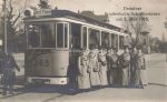 Fotokarte &#8211; Dresden Straßenbahn Schaffnerinnen &#8211; 1915