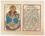 Trinitatis koloriert &#8211; um 1870 &#8211; 158 x 127 mm