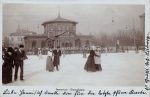 Fotokarte &#8211; Innsbruck Eislaufplatz Foto Gratl &#8211; um 1900