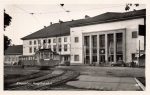 Fotokarte &#8211; Klagenfurt Hauptbahnhof Tramway &#8211; um 1940