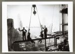 Pressefoto &#8211; New York Diner auf dem Baugerüst des Waldorf Astoria Hotels 1930 &#8211; Keystone View Company &#8211; 18&#215;13 cm