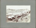 St Pölten Kaserne Übung um 1910 &#8211; Foto auf Karton Gustav Simon Parkpromenade 20 &#8211; 29&#215;20 cm