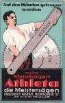 Athleta Metallsägen &#8211; um 1930