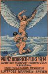 Luftpost Mannheim &#8211; Speyer &#8211; sig. Kaufmann &#8211; 1914