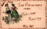 Brandkarte mit Edelweiss &#8211; Kärntner Kirchtag &#8211; 1937