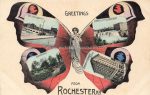 Rochester &#8211; Schmetterling &#8211; um 1910