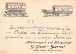 GS &#8211; Rumänien G. Giesel Transporte Bukarest &#8211; 1890