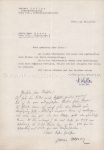 Brief &#8211; Wien &#8211; Hans Moser Korrespondenz mit Herrn Kofler &#8211; 1952