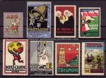 Lot über 500 Reklamemarken viel Deutschland &#8211; 1910/1940