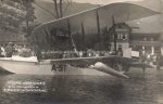 Fotokarte &#8211; Bodensdorf Ossiachersee Wasserflugzeug &#8211; um 1925