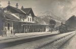 Fotokarte &#8211; Admont Bahnhof &#8211; um 1920
