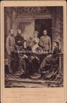 Kabinettfoto von Zeichnung &#8211; Vermählung Kronprinz Rudolf Prinzessin Stephanie 1881 &#8211; mit Sisi