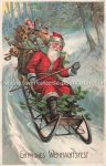 Prägekarte &#8211; Weihnachtsmann Santa Claus &#8211; 1911