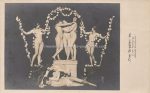 Fotokarte &#8211; Drei Grazien &#8211; Lebende Skulpturen &#8211; O.v. Renbärgs &#8211; um 1910