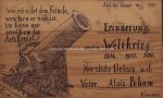 Holzkarte mit Feldpost #216 &#8211; 1926