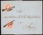 Brief &#8211; Rottenmann nach Steyr &#8211; um 1880