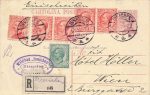 Postkarte &#8211; Italien Innichen Rekokarte nach Wien &#8211; 1922