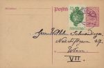Postkarte &#8211; Vaduz nach Wien (Bedarf) &#8211; um 1920