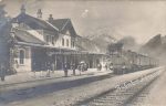 Fotokarte &#8211; Admont Bahnhof &#8211; um 1905
