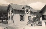 Fotokarte &#8211; Aich-Assach Postamtseröffnung &#8211; 1929