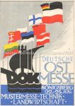 Deutsche Ostmesse Königsberg sign. Beyer &#8211; 1920