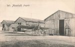 Wr. Neustadt Flugfeld Flugzeug Hangar &#8211; 1917