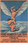 Prinz Heinrich Flug &#8211; mit Flugpost &#8211; 1914