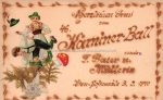 Holzbrandkarte Wien Kärntner Ball &#8211; 1940
