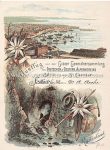 Litho DOEAV Ausflug Adria St. Canzian Triest &#8211; Festkarte &#8211; 1892