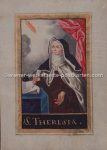 Sammlung 25 Heiligenbilder Heilige Theresa 1 Pergament + 10 AK &#8211; 1850/1930