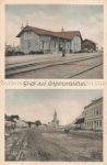 Gruß aus Engelhartstetten Bahnhof &#8211; 1913