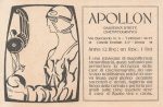 Apollon &#8211; sig Prampolini &#8211; um 1920