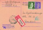 Lot &#8211; 19 Belege Deutsches Reich viel in die USA dabei Reko, Zensur, Luftpost &#8211; 1935/1940