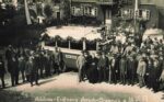 Fotokarte &#8211; Aspach-Braunau Autolinie Eröffnung &#8211; 1928