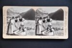 Stereofoto Suldental Tirol Austria Foto Underwood um 1908