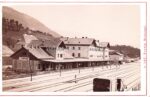 CDV Tarvis Bahnhof Foto Alois Beer um 1885