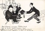 Ak Handgemalt Karikatur Humor Doktorprüfung Doktoren Student Chemie 1934