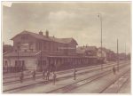 Foto Szamos Ujvar ad Klausenburg Cluj-Napoca Bistritzer Bahn Bahnhof um 1915