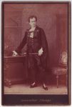 Kabinettfoto Schauspieler Adolf Sonnenthal Clavigo Foto Dr. Szekely Wien um 1885