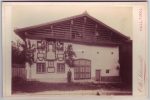 Kabinettfoto Haus Foto Otto Schuricht Hall in Tirol um 1900