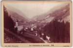 Kabinettfoto Dorf Rothenbrunn im Sellraintal Anton Gratl 278 um 1890