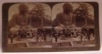 Stereofoto Japan Kamakura Buddha Underwood &amp; Underwood 1904