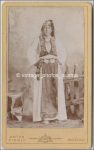 CDV Frau Tracht 02 Foto Anton Zimolo Mostar Bosnien Herzegowina um 1890