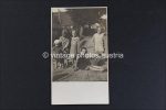 Fotopostkarte Kinder gelaufen Prachatice 1905, anonym, Prachatice
