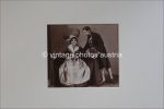 Foto in Passepartout Alt Bregenz Trachtenpaar um 1920, anonym, Bregenz